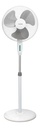 Ventilador De Pie James Vca 16 Pie Blanco 3 Aspas Sensacion 40 Cm Blanco Plástico 3