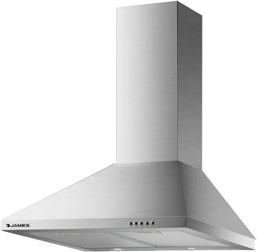 Campana Convencional James 60 Inox 230w 3 Velocidades Color Inoxidable