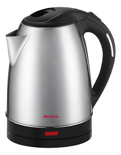 [02121110] Jarra Electrica Acero Inox Ariete 1899 Sensacion Gris