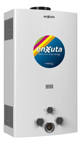 [02040790] Calentador Instantaneo Calefon A Gas 10 Lt Enxuta Sensacion Blanco