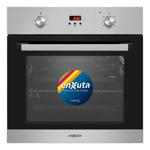 [02040771] Horno Empotrable Enxuta Eléctrico Con 70 Litros Inox