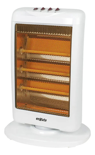 Calefactor Halógeno Enxuta Chenx912 Oscilante 1200w Blanco