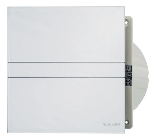 [02150014] Extractor James De Baño Frente De Vidrio Ej 200vt Sensacion Blanco