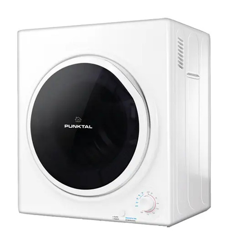 [02040261] Secarropa Punktal 5kg Con Soporte Pared Color Blanco