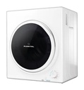 Secarropa Punktal 5kg Con Soporte Pared Color Blanco