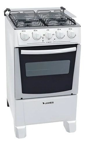 [02050532] Cocina James Comb Grill Eléctrico De C-205b Blanco
