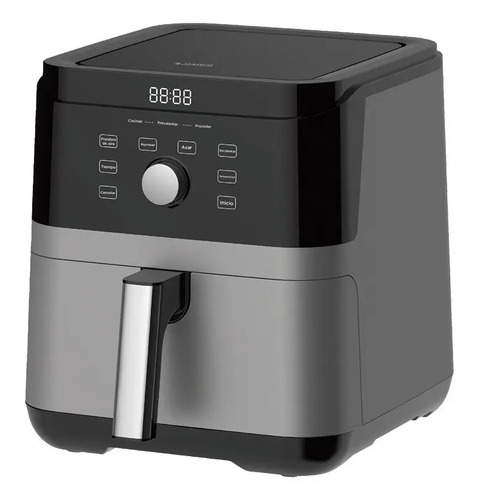 Freidora Sin Aceite James Af 5.5 4,6 Litros Js Ltda Negro