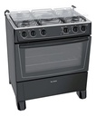 Cocina James Con 5 Hornallas C-150 B Negro