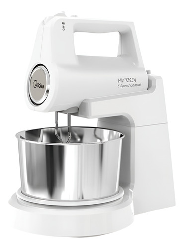 Batidora De Mano Midea 5 Velocidades Función Turbo Sensacion Blanco
