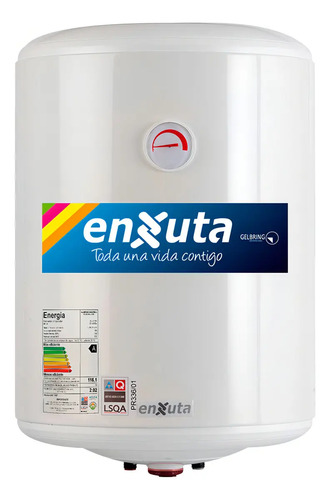 [3243-0] Termotanque Eléctrico Enxuta Tenx2160 60l Blanco Eficiencia A