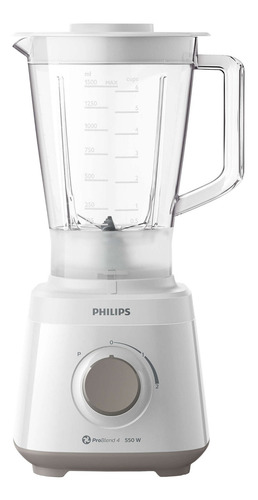 Licuadora Philips Daily Collection Hr2129 1.5 lts Blanca Color Blanco