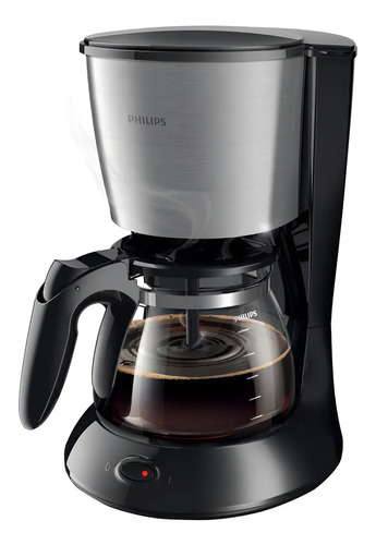Cafetera De Filtro Philips Hd7462/20 1,2 Lts Color Black/metal