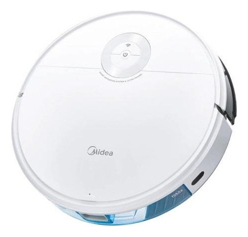 [02010926] Aspiradora Robot Midea Con Wifi Para Celular Blanco