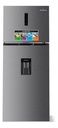 Refrigerador Heladera Frio Seco Inverter Pk-425 Iinv Gris Oscuro