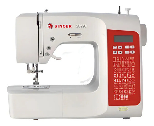 Maquina De Coser Singer Modelo Sc 220 Rd Blanco