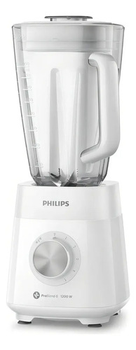 Licuadora Philips Hr2240/00 3 Litros 5 Velocidades Color Blanco