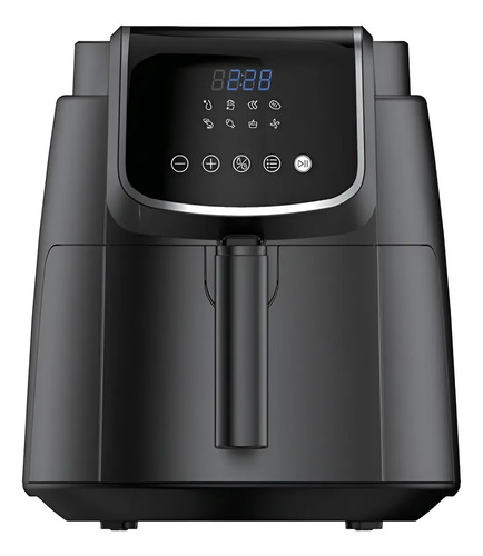 Freidora Sin Aceite Midea Digital Dual-cyclone 3.5 Sensación Negro