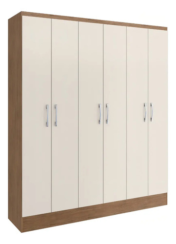 [03020220] Ropero Placard Doripel Xangai Con 6 Puertas De 58807 Placard Y Cofres