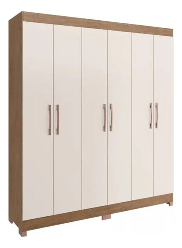 [03020220] Ropero Placard Doripel Xangai Con 6 Puertas De 58807 Placard Y Cofres