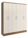 Ropero Placard Doripel Xangai Con 6 Puertas De 58807 Placard Y Cofres