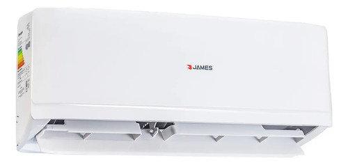 [02070023] Aire Acondicionado James Split Frío/calor 12000 Btu Blanco Aam-12 Au Fc