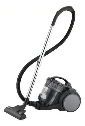 Aspiradora Ciclónica Enxuta 2000w Filtro Hepa Sin Bolsa Negra Negro