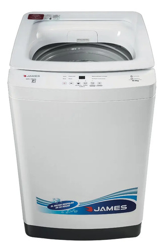[02040080] Lavarropas Automático James Wmtj-1080 Hasta 10.5kg Color Blanco