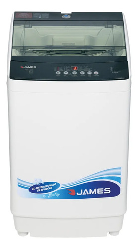 Lavarropas Automático James Hasta 6kg Color Blanco