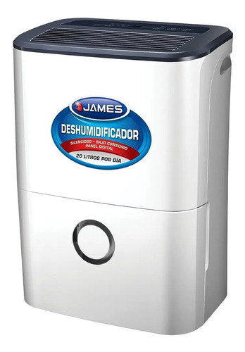 [02080092] Deshumidificador James 20 Lts Digital Area Hasta 52m2 Color Blanco