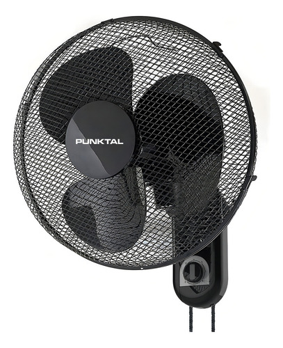 Ventilador De Pared Punktal Pk-4060vt 40 Cm Negro Oscuro Plástico 5