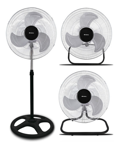 Ventilador 3en1 Ariete 50 Cm Convertible De Pie Mesa O Pared
