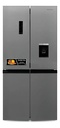 Heladera Con Freezer Inverter Punktal Pk-599 Inv Color Inox Con Capacidad De 459l