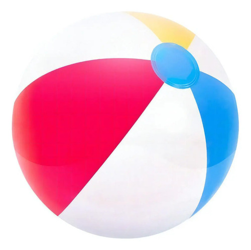 [2709-0] Pelota Inflable Bestway De 41 Cm  Rojo/azul/blanco Bicolor