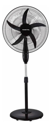 Ventilador Punktal De Pie 1,7m Pk-5012 Vt La Sensación  50 Cm Negro 5