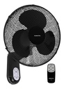 Ventilador De Pared Punktal Pk-422 Negro Con 5 Aspas 40cm De Diámetro 40 Cm 50 Hz Plástico