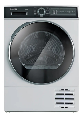 [02040243] Secarropa James Sev 10 Bc 10.5kg Display Led La Sensacion  Blanco