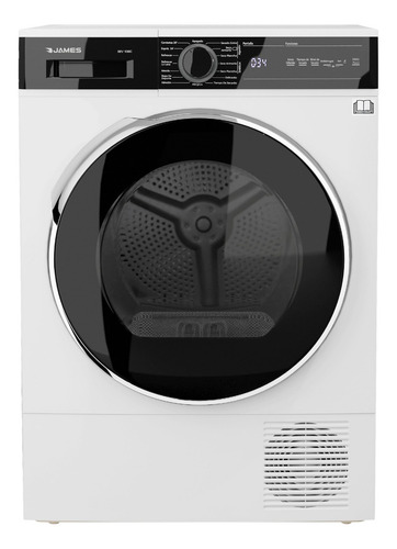 [02040243] Secarropa James Sev 10 Bc 10kg Display Led Color Blanco