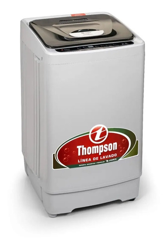 [02040025] Lavarropas Thompson Modelo Lth 7005 Color Gris/negro