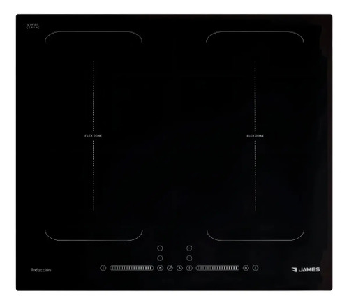 Anafe De Empotrar James Induccion Magnetica 4p G3 Flex Negro