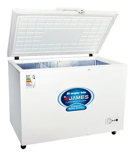 Freezer Heladera James Fhj 250 Kr Horizontal Color Blanco Blanco