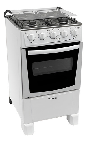 Cocina Blanca James C 105-b Todo Gas - Sensacion Blanco