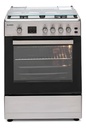 Cocina Combinada James C 25 Inox Ehogar Plateado