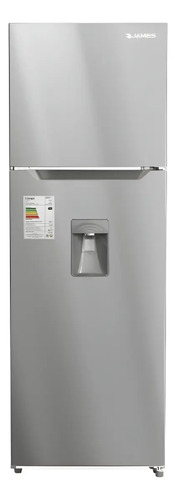 [02031211] Heladera James 401 Con Dispensador De 338 Litros Plateado