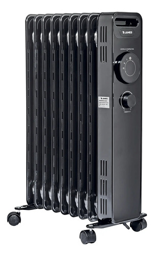 [02100254] Radiador James De Aceite Ra 1500w Negro Negro