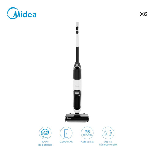 [02010931] Aspiradora Ciclonica Midea Muyx6(w) Blanco