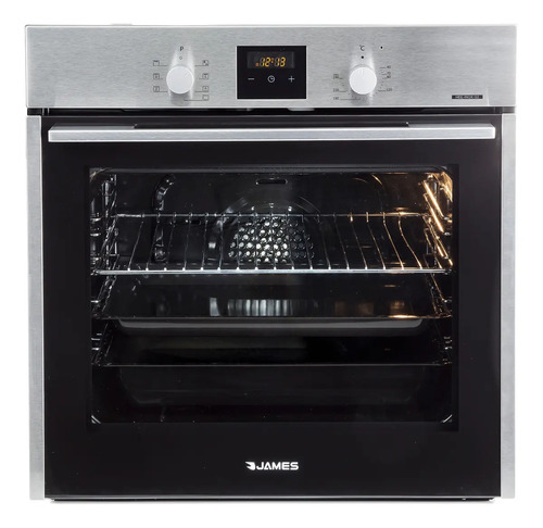 Horno James Eléctrico Hee Inoxidable 56 Lts Acero Inoxidable