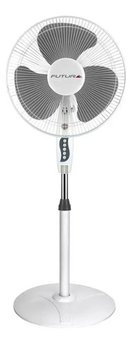 Ventilador Futura De Pie Fut-1613r La Sensacion 40 Cm 50 Blanco Gris Plástico