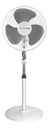 Ventilador Futura De Pie Fut-1613r La Sensacion 40 Cm 50 Blanco Gris Plástico