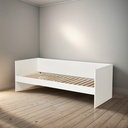 Cama Retro Kind Blanco/tabaco La Sensacion Blanco Kind