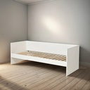 Cama Retro Kind Blanco/tabaco La Sensacion Blanco Kind